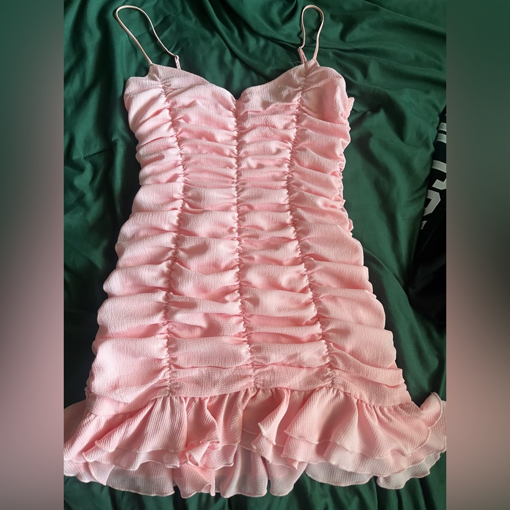 Lucy in the sky remi ruched dress